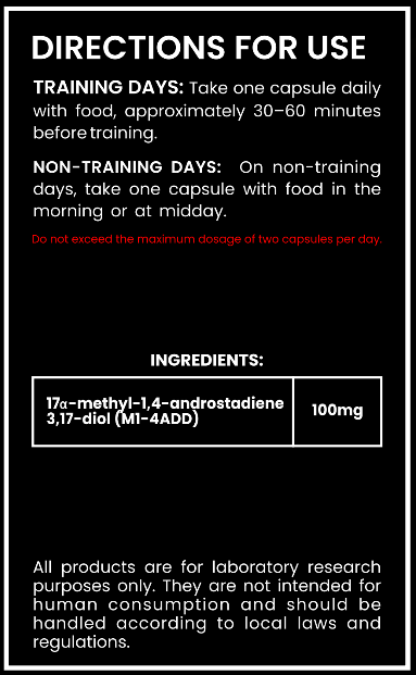 M1-4ADD 100mg – Dianabol Prohormone Compound