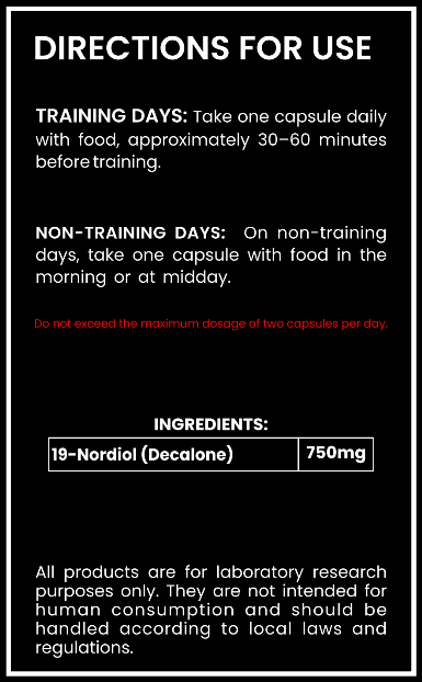 Decalone 750mg – Nandrolone Prohormone Compound