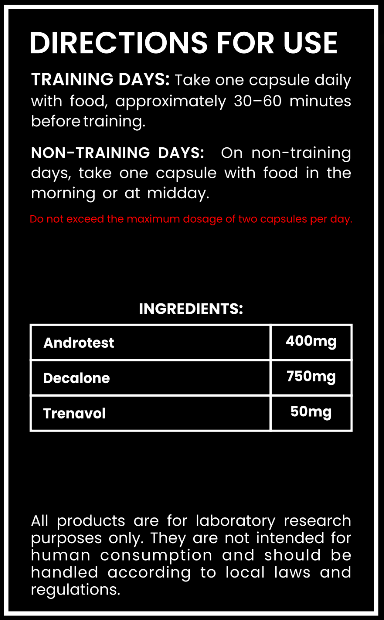 Infused Mass Stack – Androtest, Decalone & Trenavol Prohormone Stack