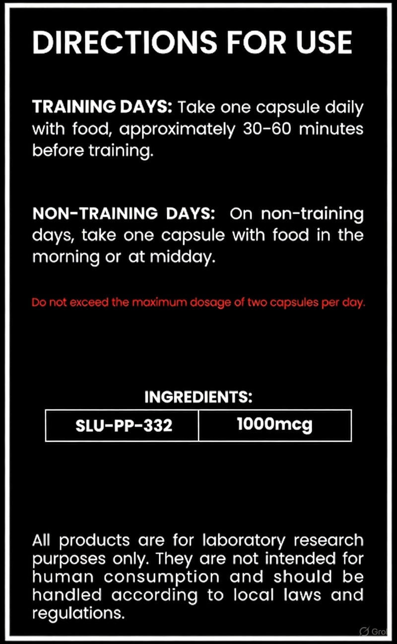 SLU-PP-332 Peptide Capsules – Advanced Research Compound
