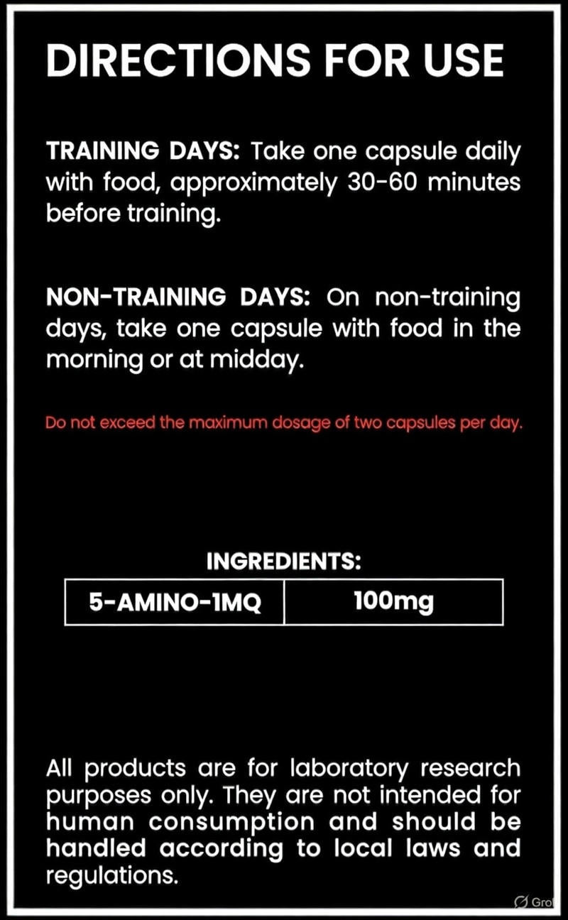 Buy 5-Amino-1MQ Capsules 100mg