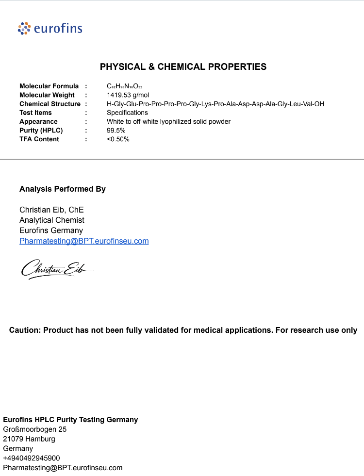 Glow Stack – BPC-157, TB-500 & GHK-CU Peptide Research Stack