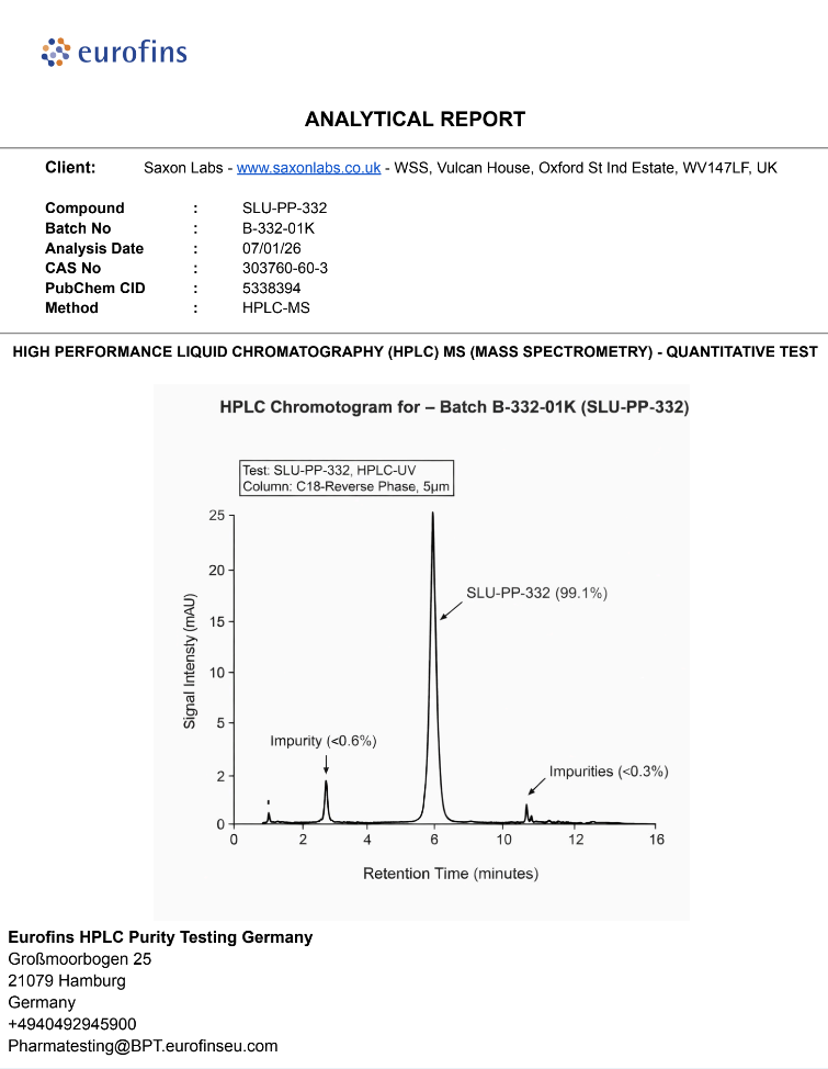 SLU-PP-332 Peptide Capsules – Advanced Research Compound