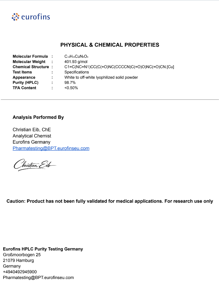 Glow Stack – BPC-157, TB-500 & GHK-CU Peptide Research Stack