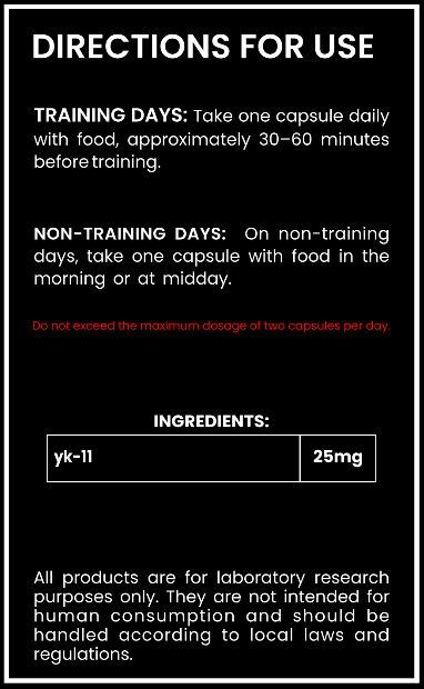 YK-11 25mg Capsules – Research Compound